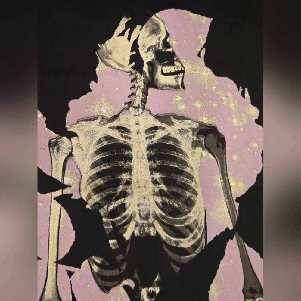 Alexander McQueen Celestial Skeleton Fil Coupé Woold Blend.
